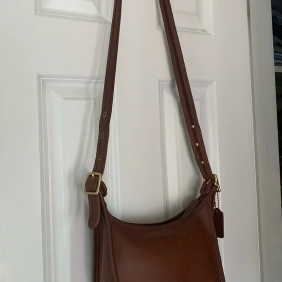 Vintage Coach Janice Legacy Bag 9950 - 1996; medium brown/tan; EUC; collectible - Picture 12 of 12